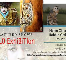Robbie Graham, M-Mission, Helen Chierego, Solo Exhibition Group banner by solo-exhibition