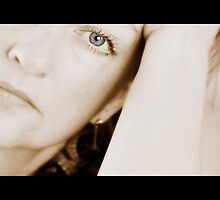 Reflection...(experimenting with portraits ) by MarieG