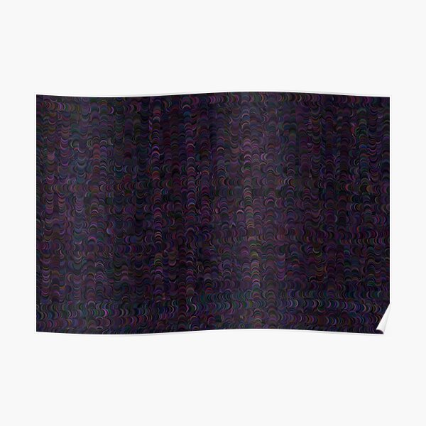 Variegated Purple Bedspread Poster By SaltCitySage Redbubble