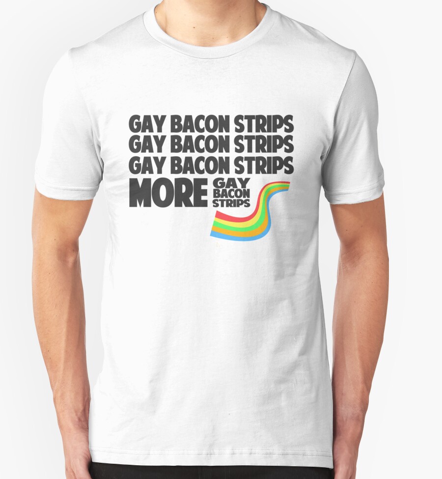 bacon strips and bacon strips shirt