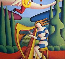 The Harpist by Alan Kenny