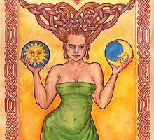Celtic Goddess by Robert Votta