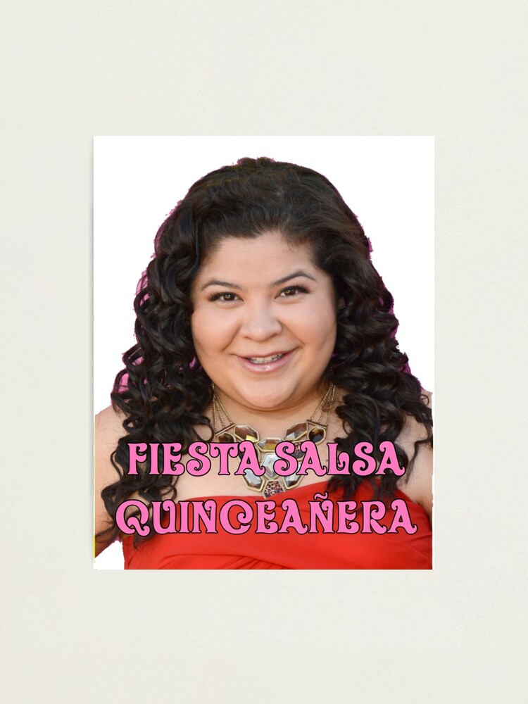 Fiesta salsa quinceañera Photographic Print for Sale by Maiaaltamiraa