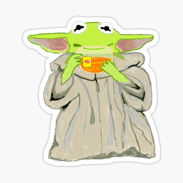 Sipping Tea Sticker For Sale By Loky02 Redbubble