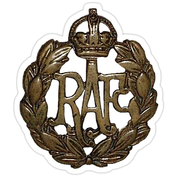 Raf Cap Badge Stickers By Zeroalphaactual Redbubble 5083