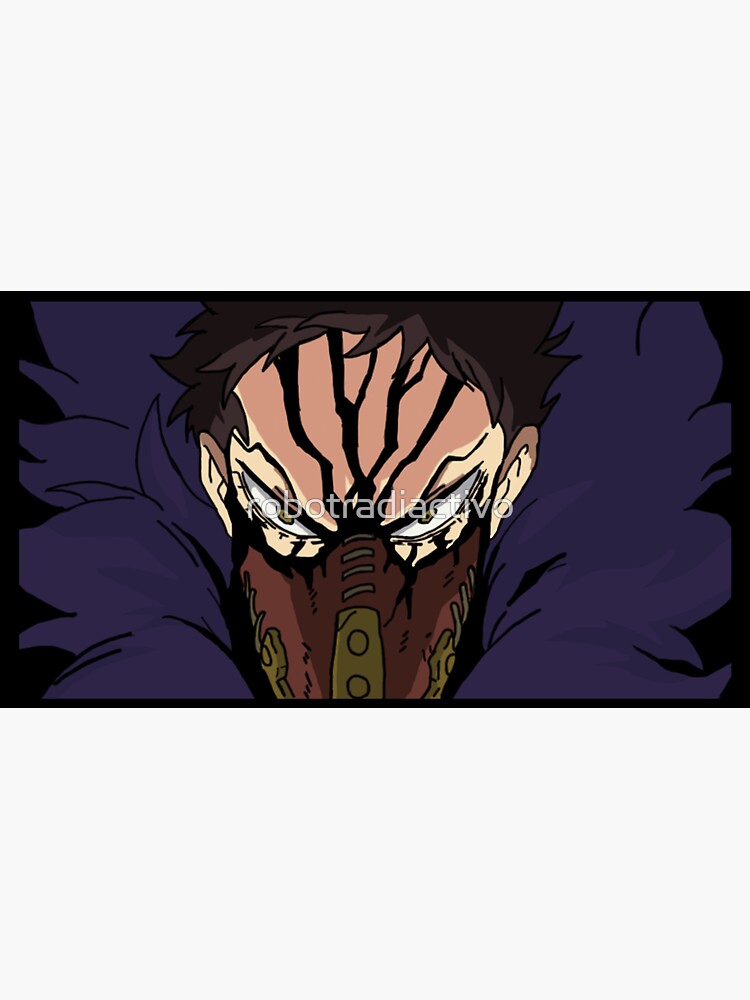 Overhaul Kai Chisaki By My Hero Academia Sticker By Robotradiactivo