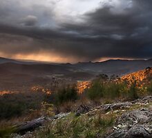 Storm from Keppels lookout Winter 2008 by Vicki Moritz