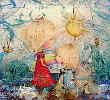 sun and sea by © Karin Taylor