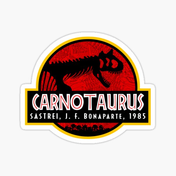 Jurassic Park Carnotaurus Logo By Onipunisher Universal Studios