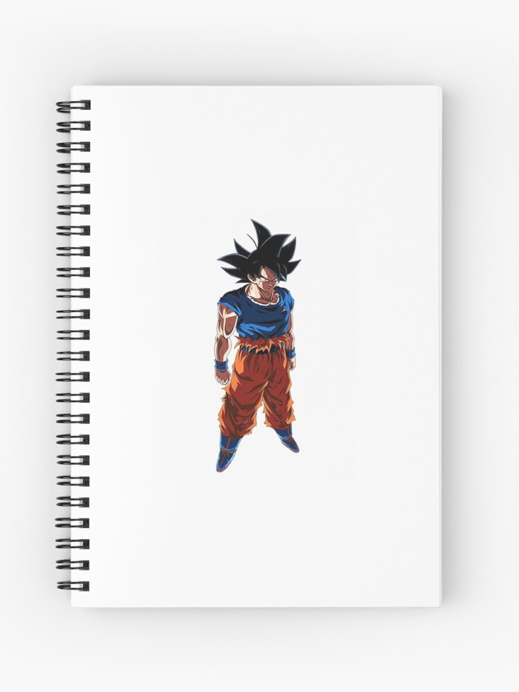 Cuaderno De Espiral Con La Obra Ultra Instinto De San Goku De Vd