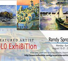 Randy Sprout, Solo Exhibition Banner by solo-exhibition