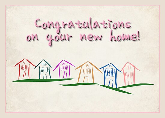 Congrats New House