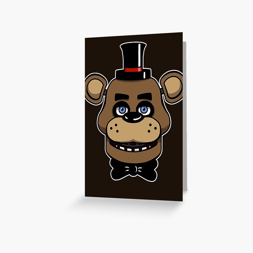 Tarjetas de felicitación Cinco noches en Freddy s FNAF Freddy