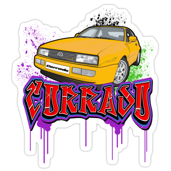 VW Corrado Graff Stickers by St...