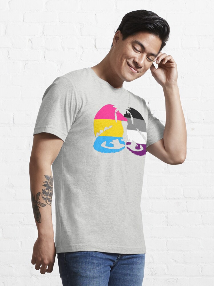 Pan Ace Pride Dragons T Shirt For Sale By Shaneisadragon Redbubble