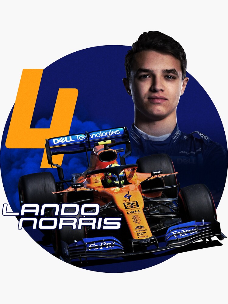 Lando Norris Sticker For Sale By Skeksa Redbubble