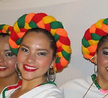 Happy and successful - young dancers by Bernhard Matejka