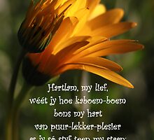 Hartlam, my lief... by Rina Greeff
