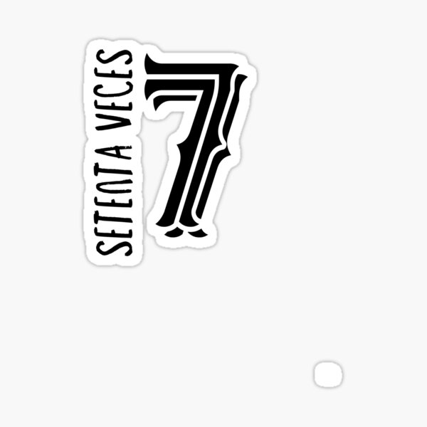 Setenta Veces Siete Sticker By Series Redbubble