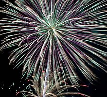 Dazzling Pyrotechnic Display by Kenneth Keifer