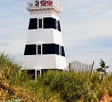West Point Lighthouse, PEI, Canada by Kenneth Keifer