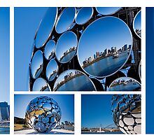 Brisbane Festival, Golden Casket Light Sphere by Jaxybelle