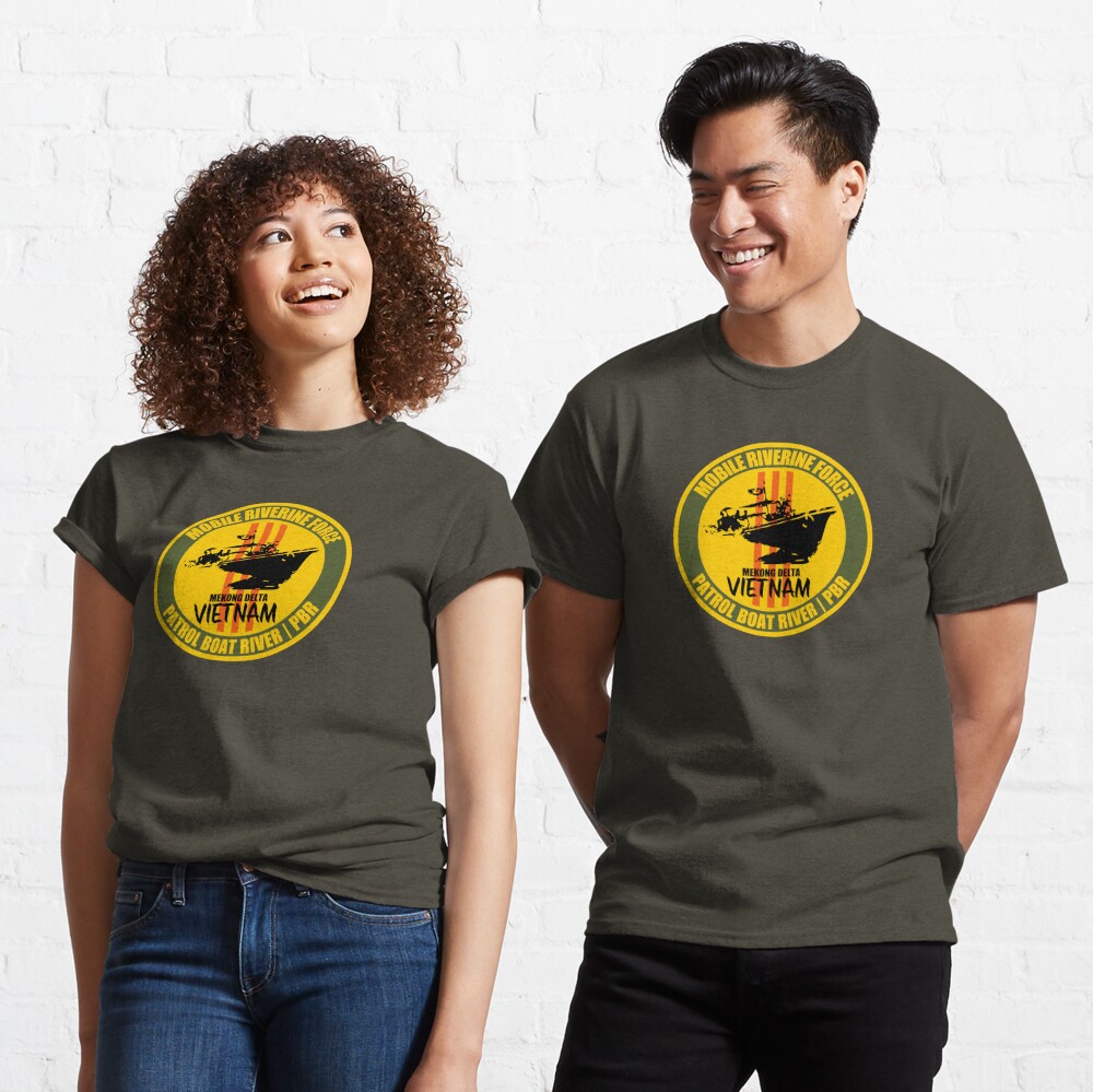 Mobile Riverine Force Mekong Delta Vietnam T Shirt By StrongVlad