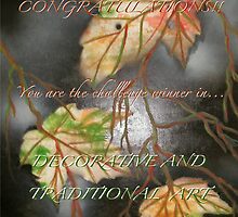 Temp banner for Decorative and Traditional Art Group by linmarie