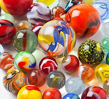Many beautiful marbles by Garry Gay