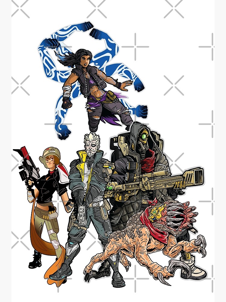 Borderlands 3 FL4K Beastmaster Amara Siren Moze Gunner Zane Operative