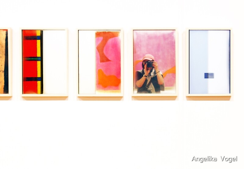 Five Mirrors In The Art Museum By Angelika Vogel Redbubble