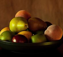 Precious Fruit Bowl by Sherry Hallemeier