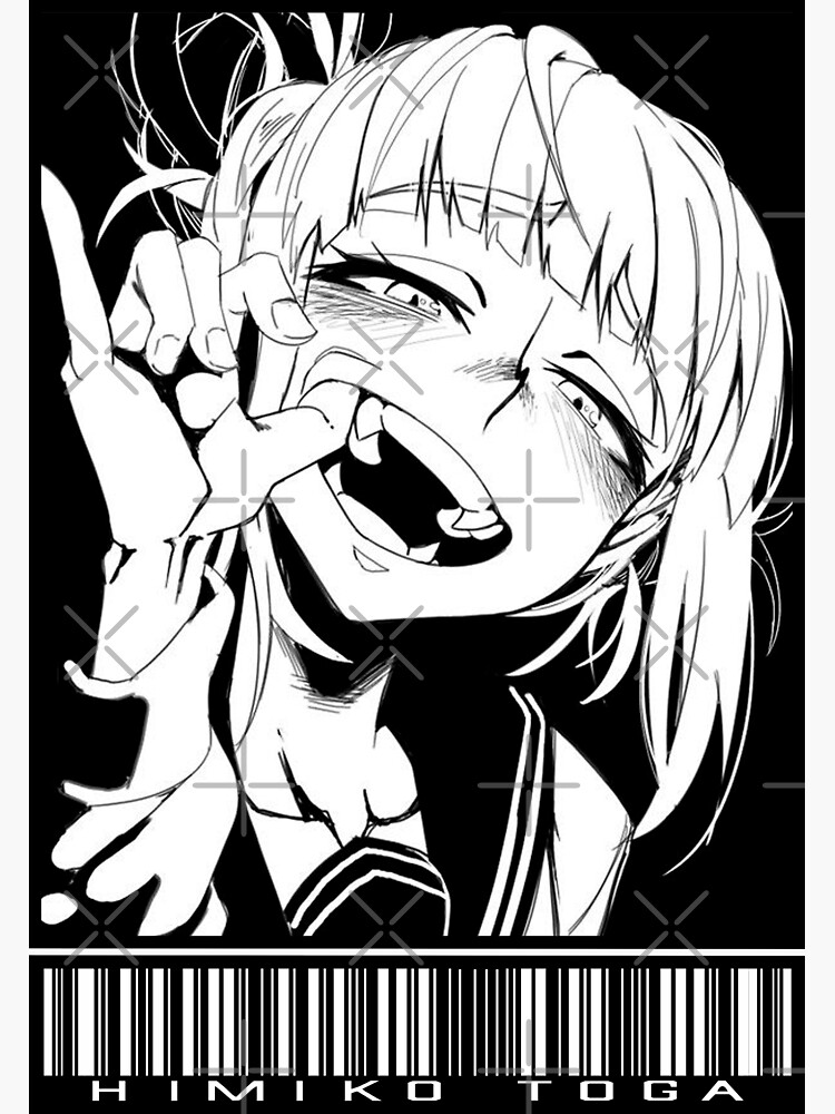 Himiko Toga Boku No Hero Sticker For Sale By Bloomcut Redbubble