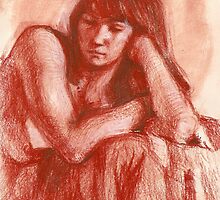 Life Drawing by Michael Brennan