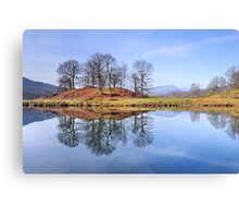 River Brathay Reflections, The Lake District, Cumbria Canvas Print