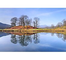 River Brathay Reflections, The Lake District, Cumbria Photographic Print