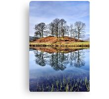 River Brathay Reflections - The Lake District Canvas Print