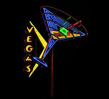 Las Vegas Neon Collection - Oscar's Martini 2 by Bobby Deal