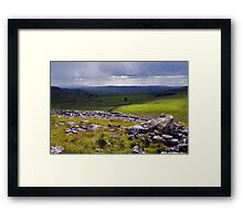Crummackdale - The Yorkshire Dales Framed Print