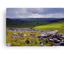 Crummackdale - The Yorkshire Dales Canvas Print