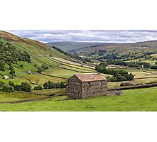 Swaledale Panorama - The Yorkshire Dales Photographic Print