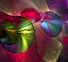 Multicolored Roundelay by Benedikt Amrhein