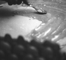 Pancake making in Yuxi by Giles Freeman