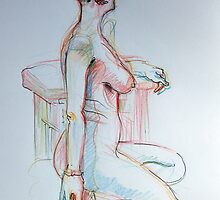 Emma 20 min sketch by Karin Zeller