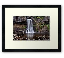 Thornton Force waterfall - The Yorkshire Dales Framed Print