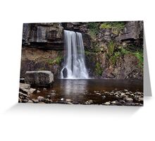 Thornton Force waterfall - The Yorkshire Dales Greeting Card