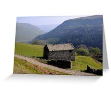 Old Barn, Swaledale - The Yorkshire Dales Greeting Card