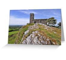 Brentor Church - Devon Greeting Card