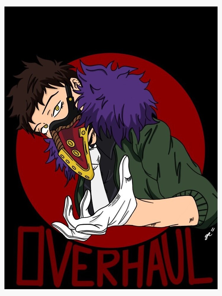 My Hero Academia Overhaul Sticker For Sale By Gendoodlez Redbubble