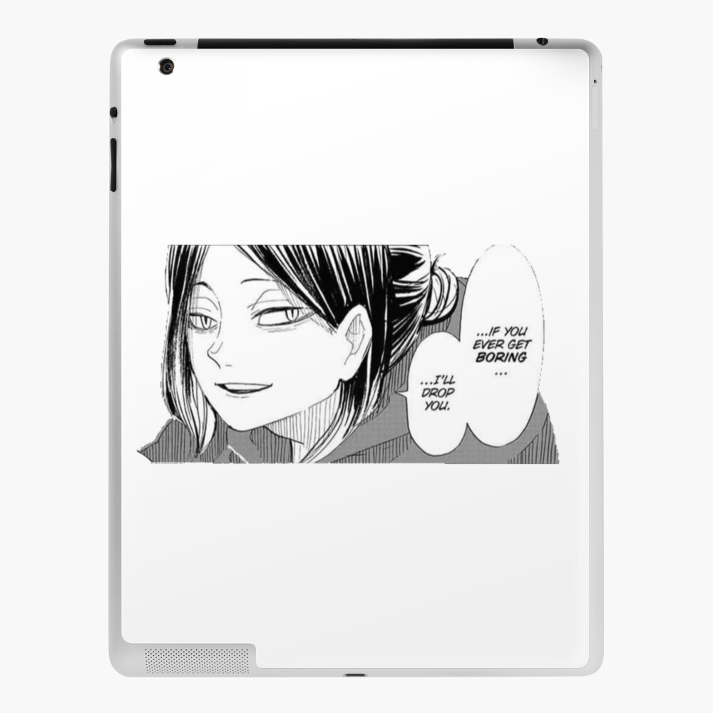 Kenma Timeskip Haikyuu Manga Cap Ipad Case Skin For Sale By Joojlia